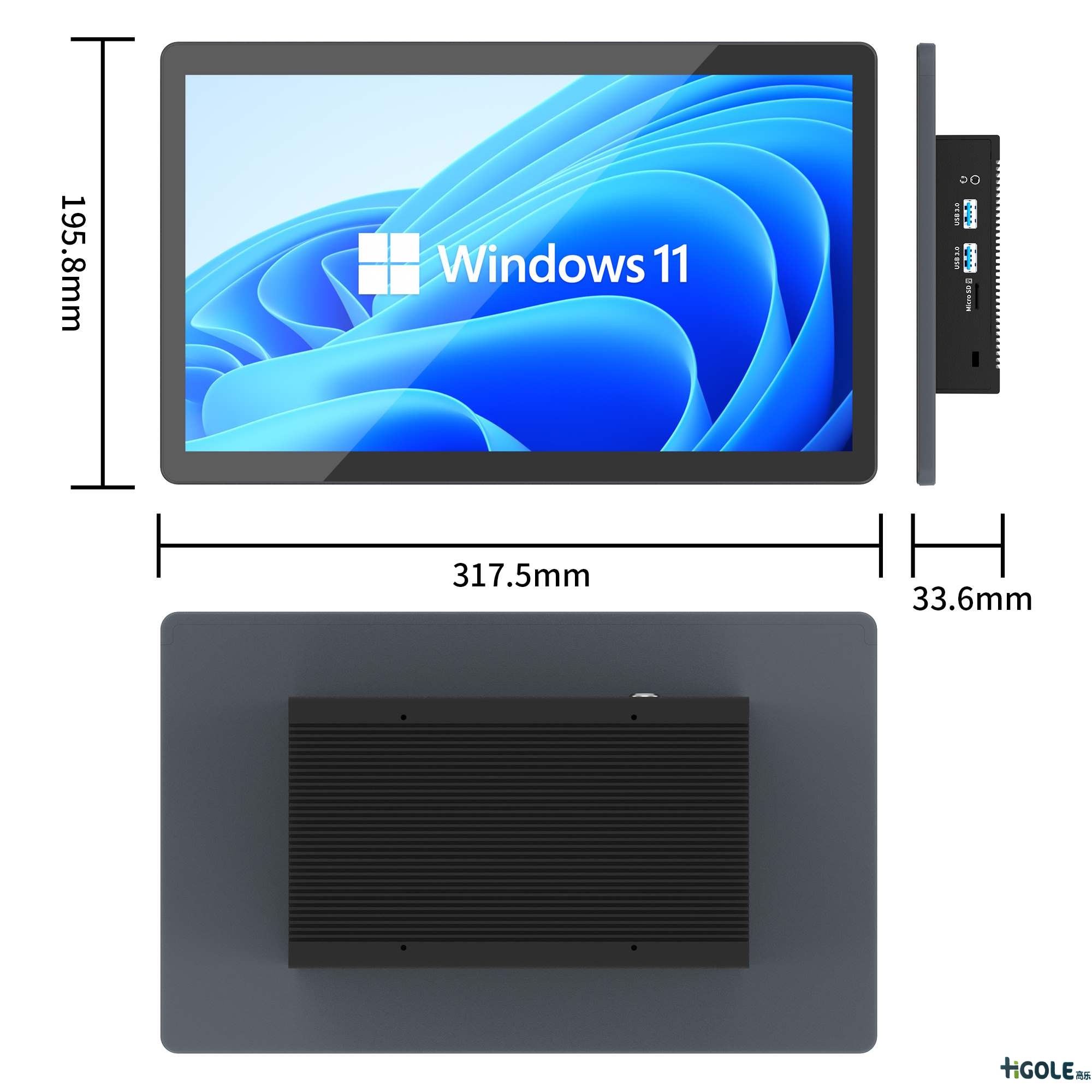 13.3寸工业一体机电脑 13.3寸工业一体机电脑