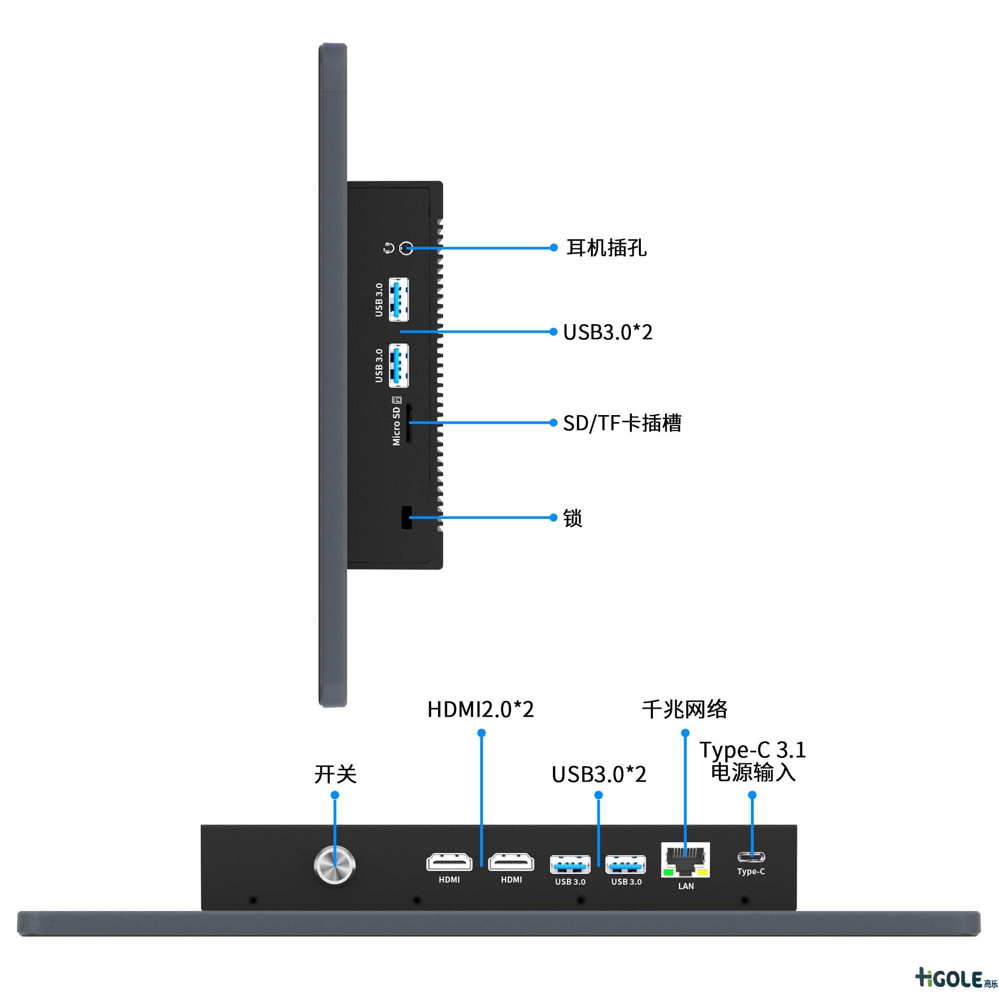 工业一体机电脑 工业一体机电脑
